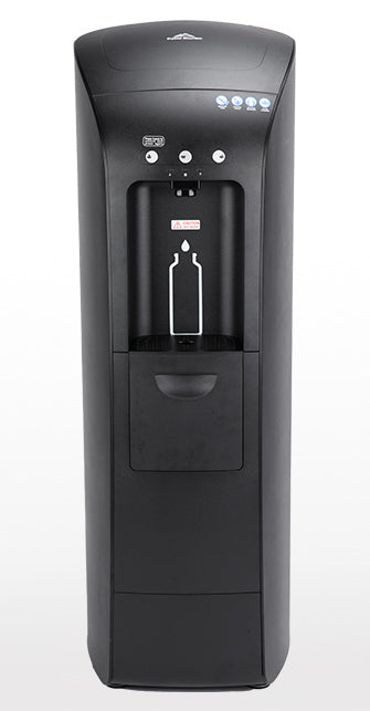 Crystal Mountain Crystal Pro Tri-Temp POU Water Dispenser with UV | Hot, Cold & Ambient Water | Office & Commercial Use | UV Light Purifies as You Dispense