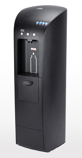 Crystal Mountain Crystal Pro Tri-Temp POU Water Dispenser with UV | Hot, Cold & Ambient Water | Office & Commercial Use | UV Light Purifies as You Dispense