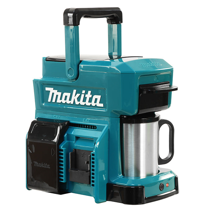 Makita 18V LXT Coffee Maker DCM501Z - Portable, Quick Brew, Boil Dry Protection, 12V/18V Compatible, Removable Tank, Permanent Filter, Jobsite Ready