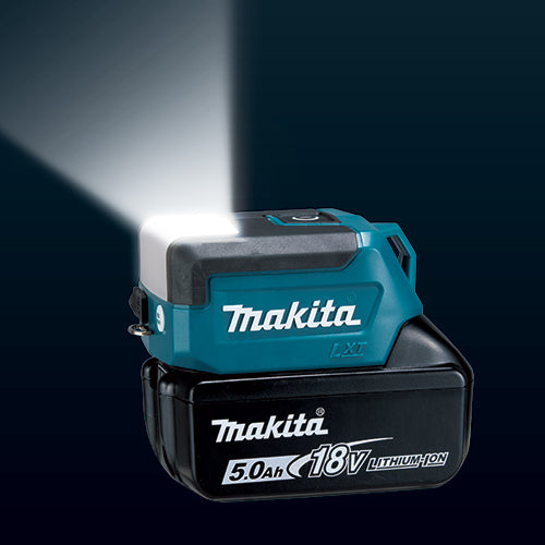 Makita 18V LXT Compact LED Worklight - USB Charging Port, 300 Lumens, 3 Light Modes, Lightweight & Portable, Ideal for Confined Spaces, Tool Only