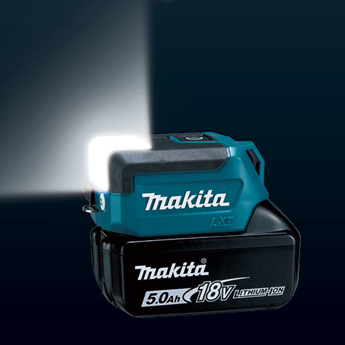 Makita 18V LXT Compact LED Worklight - USB Charging Port, 300 Lumens, 3 Light Modes, Lightweight & Portable, Ideal for Confined Spaces, Tool Only