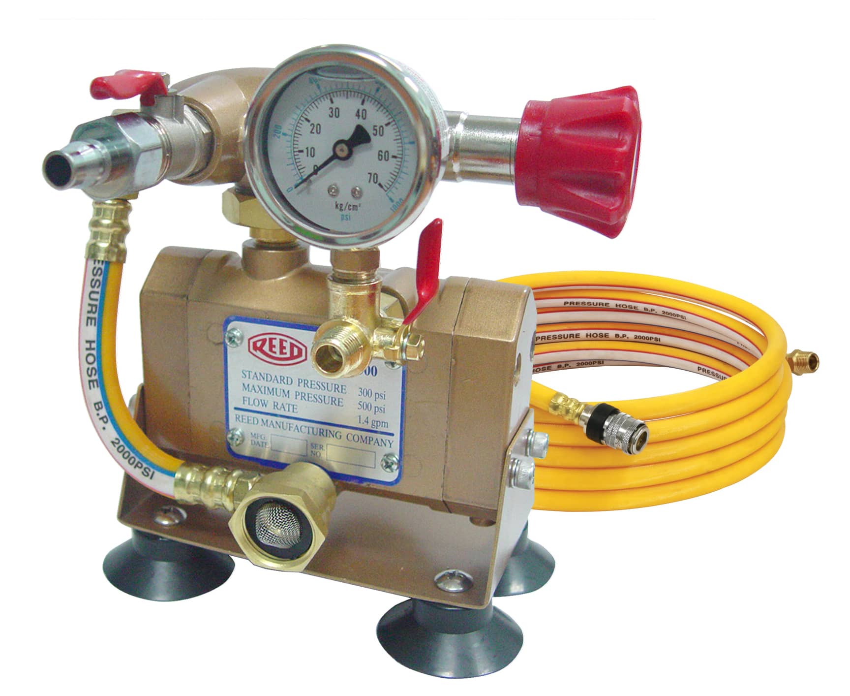 Reed Drill Powered Hydrostatic Test Pump  Cleanflow