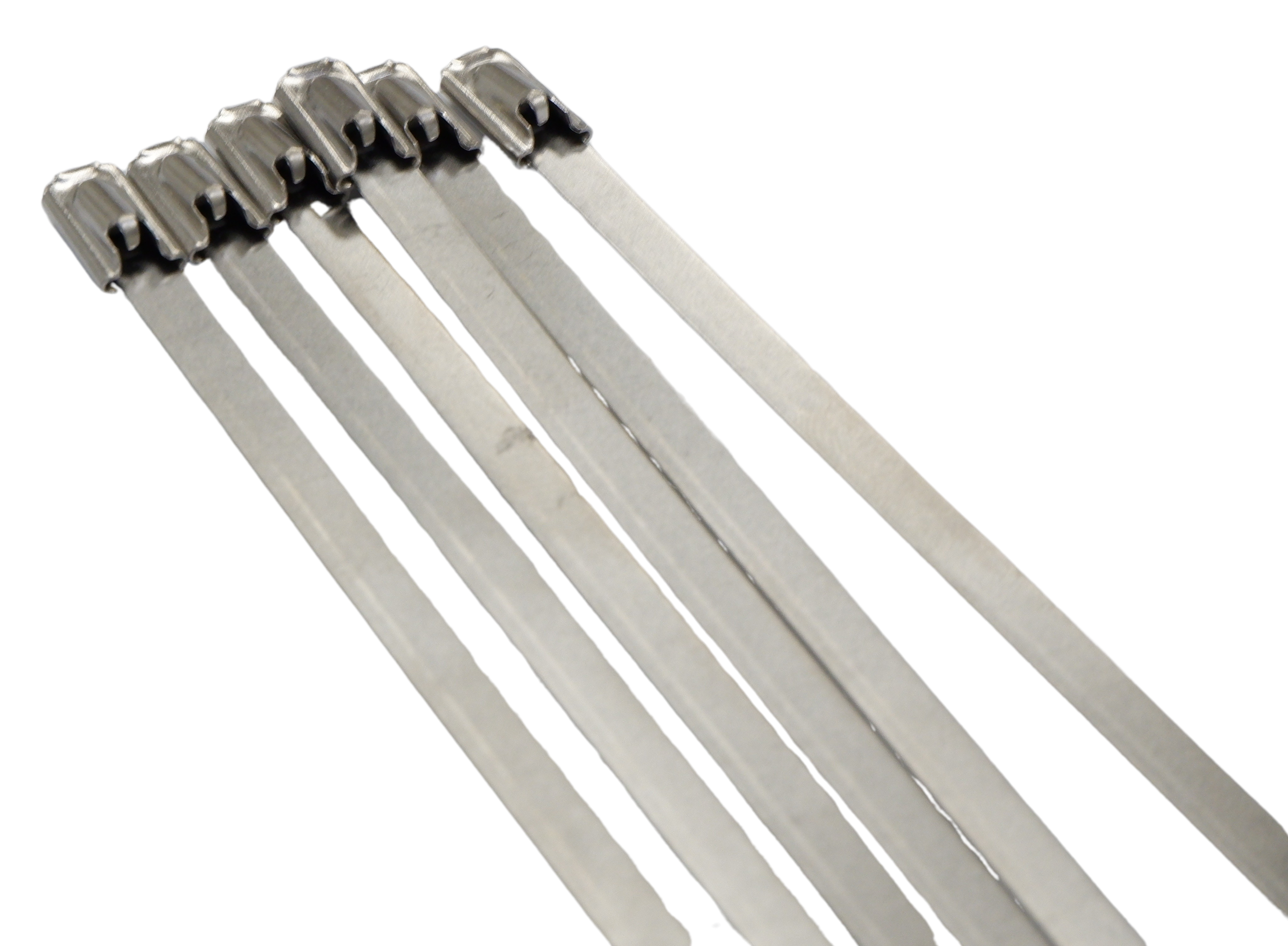 316 Stainless Steel Cable Ties - Ball Lock Design, 150 Lb Tensile Strength, Corrosion & UV Resistant, Extreme Temperature Durable, Heavy-Duty