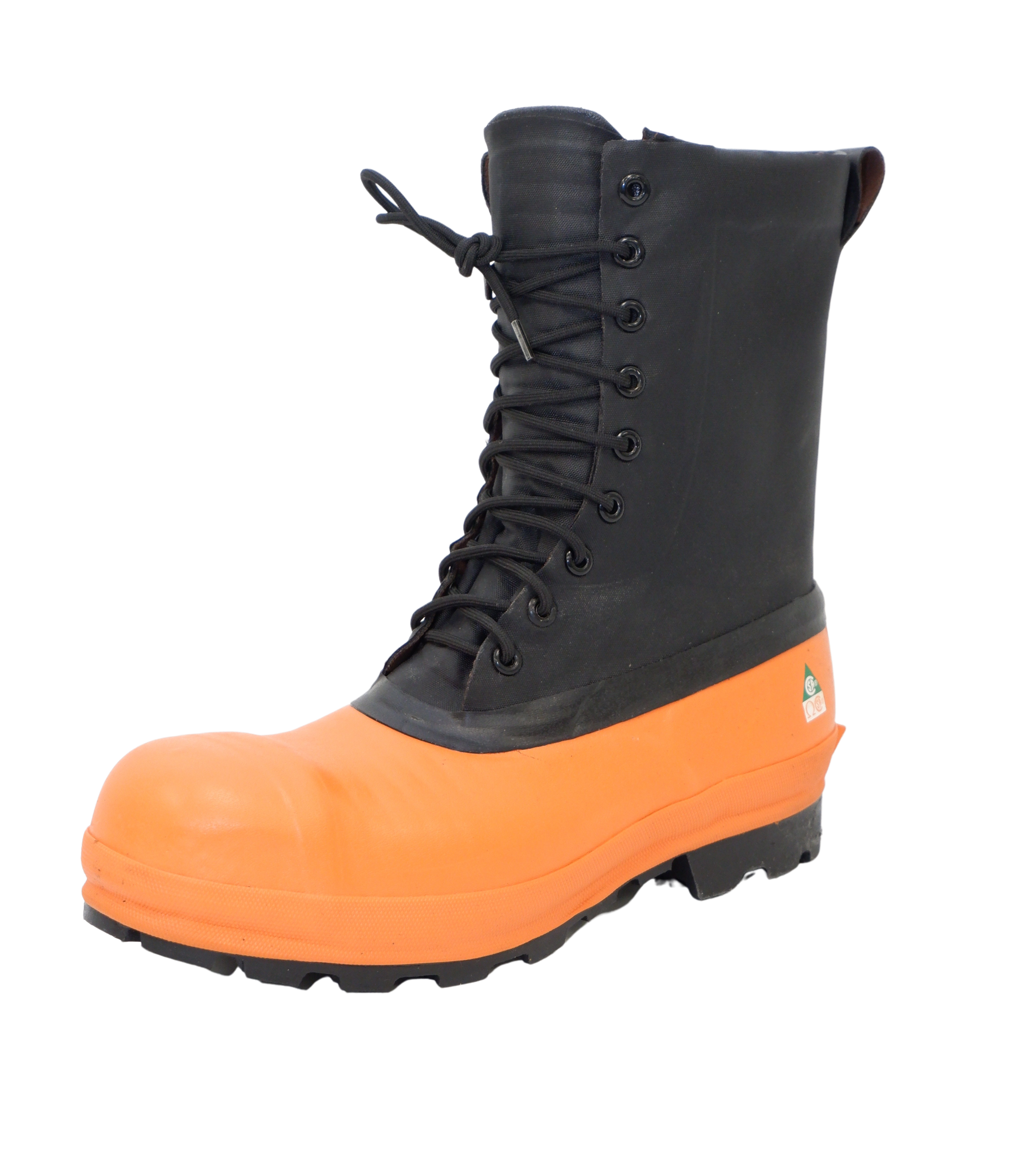 Viking® VW76-1 Ericsen® Waterproof Forestry Work Boots with Steel Toe, Chemical & Abrasion-Resistant NBR Lug Sole, and Ice Stud Compatibility