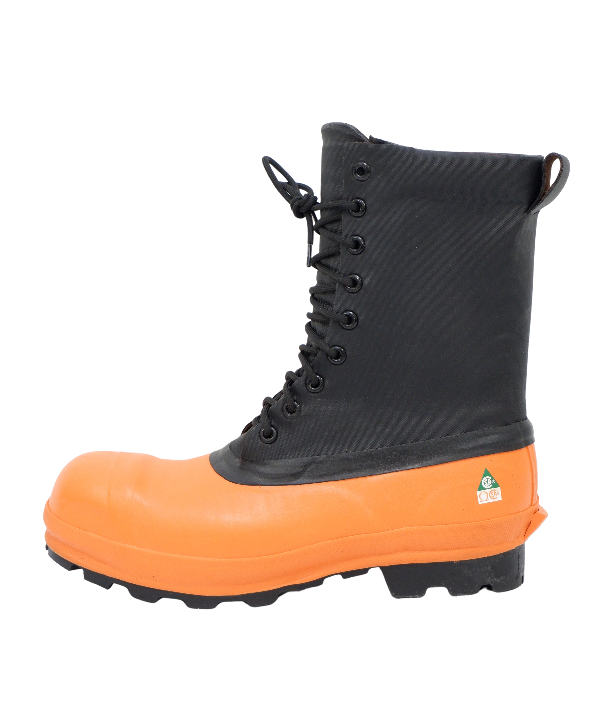 Viking® VW76-1 Ericsen® Waterproof Forestry Work Boots with Steel Toe, Chemical & Abrasion-Resistant NBR Lug Sole, and Ice Stud Compatibility