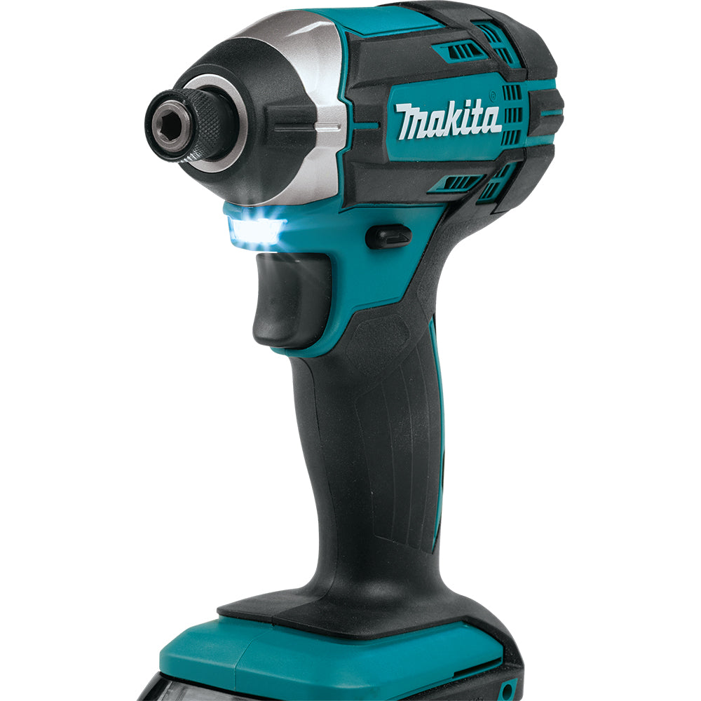 Makita DTD152Z 18V LXT 1/4" Impact Driver - Tool Only, High Torque, Variable Speed, Reversible, XPT™ Dust & Water Resistant, LED Lights