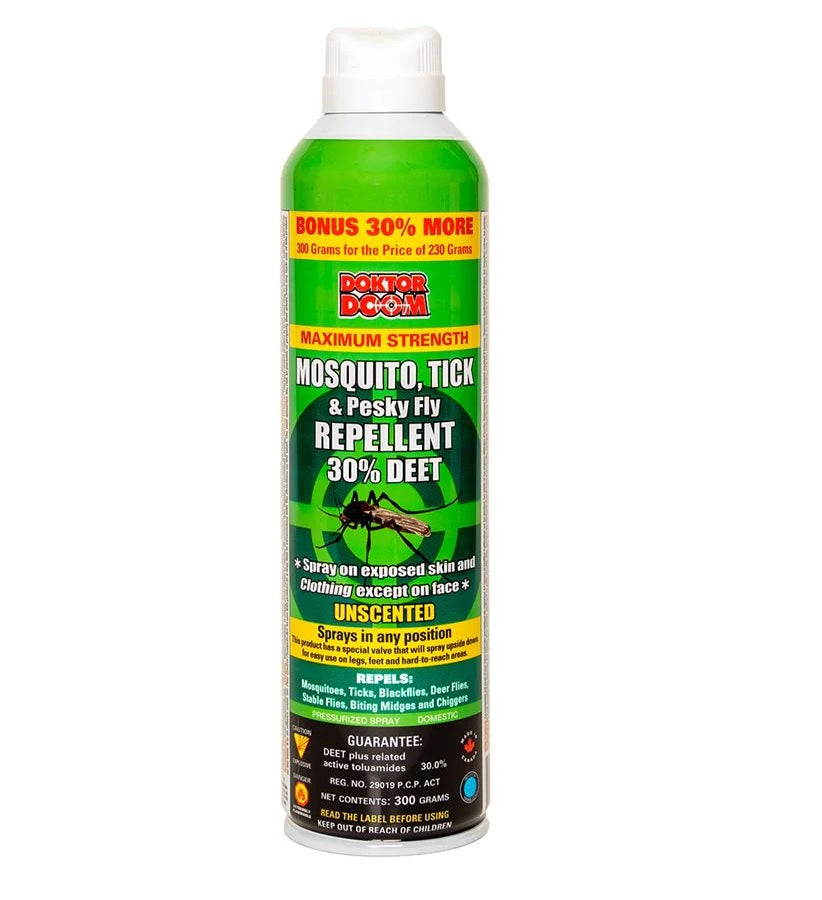 Doktor Doom Maximum Strength Insect Repellent - 300G Can - 30% DEET