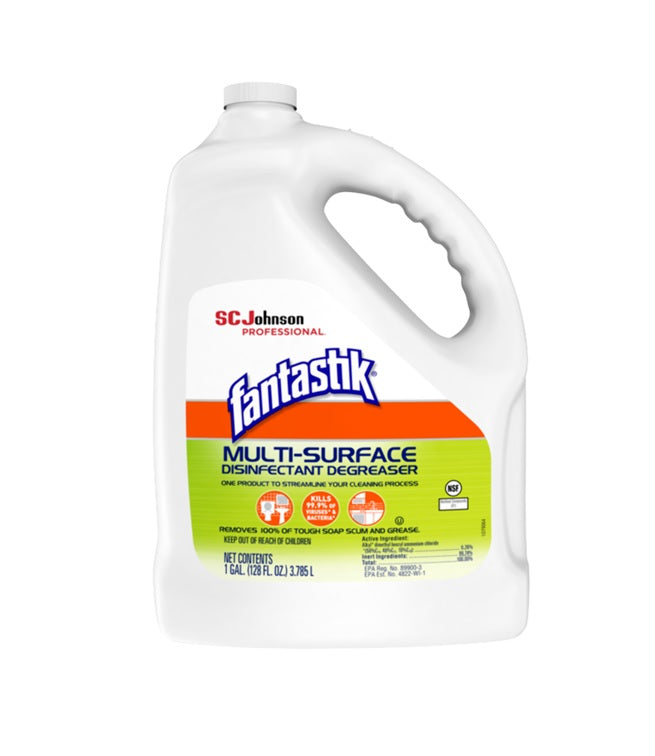 Fantastik® Multi-Surface Disinfectant Degreaser - 3.78L Jug - Case of 4