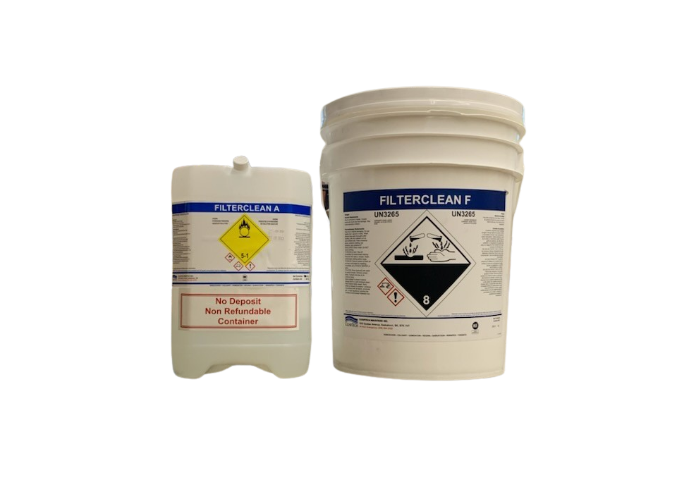 FilterClean F Surface Cleaner – NSF 60 Certified Solution for Biofilm, Scale & Mineral Deposit Removal in Water Treatment Plants & Offline Potable Systems
