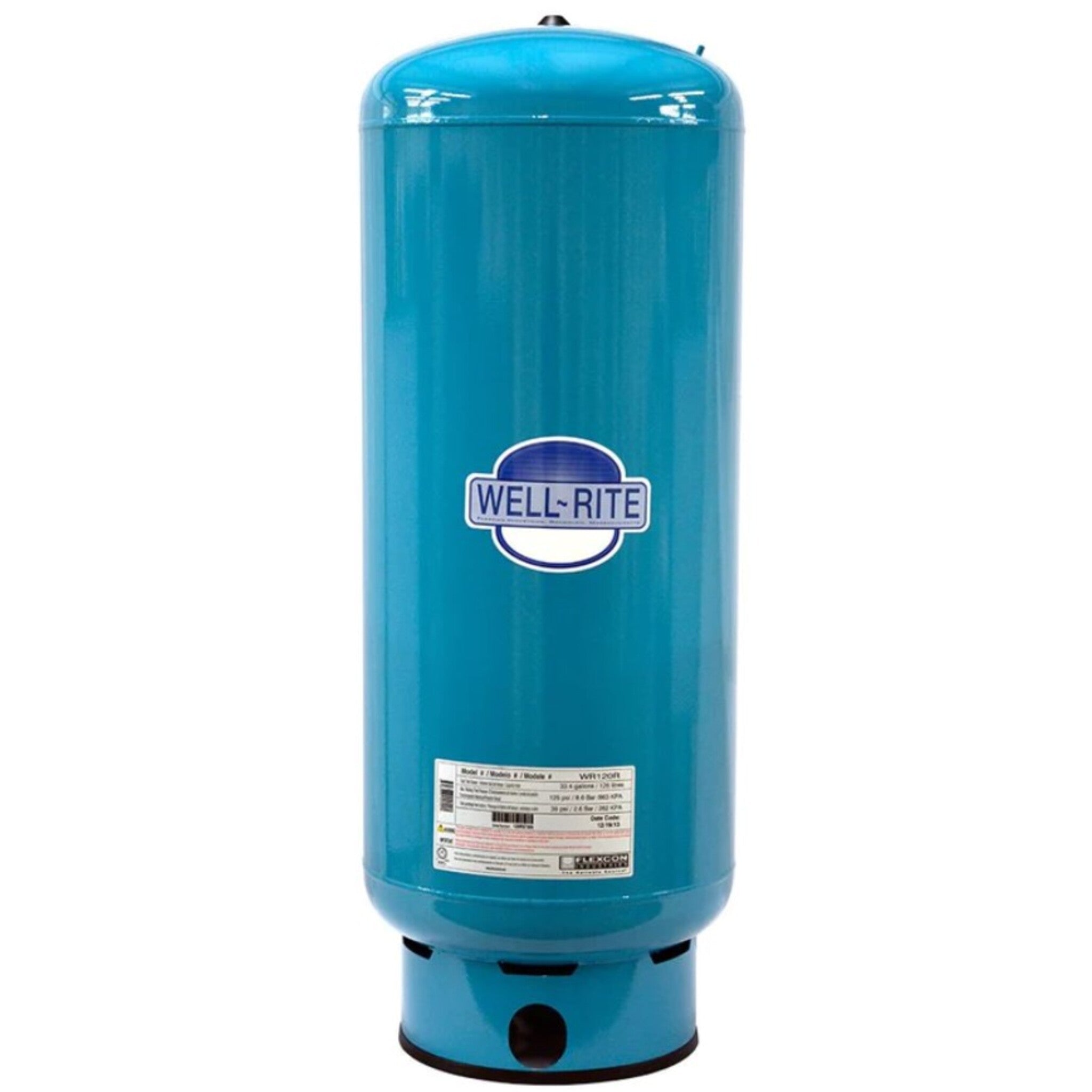 Well-Rite WR-120R Well Pressure Storage Tank | 33.4 Gallon