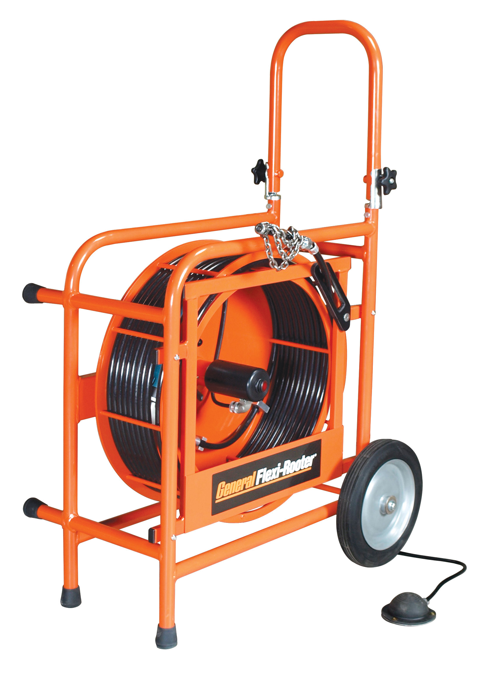 General FR100-B Flexi-Rooter Drain Cleaner - 2200 RPM