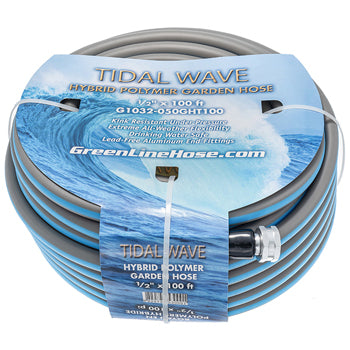 Tidal Wave Garden Hose Assemblies | FDA Compliant, Phthalate Free | Abrasion and UV Resistant, Low Temperature