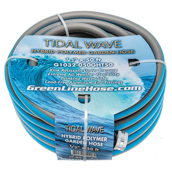 Tidal Wave Garden Hose Assemblies | FDA Compliant, Phthalate Free | Abrasion and UV Resistant, Low Temperature