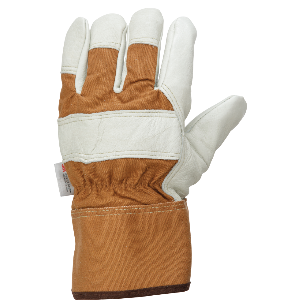 Tough Duck Winter Work Gloves 150g Thinsulate Premium Cowgrain Waterproof Breathable Sizes M-2XL