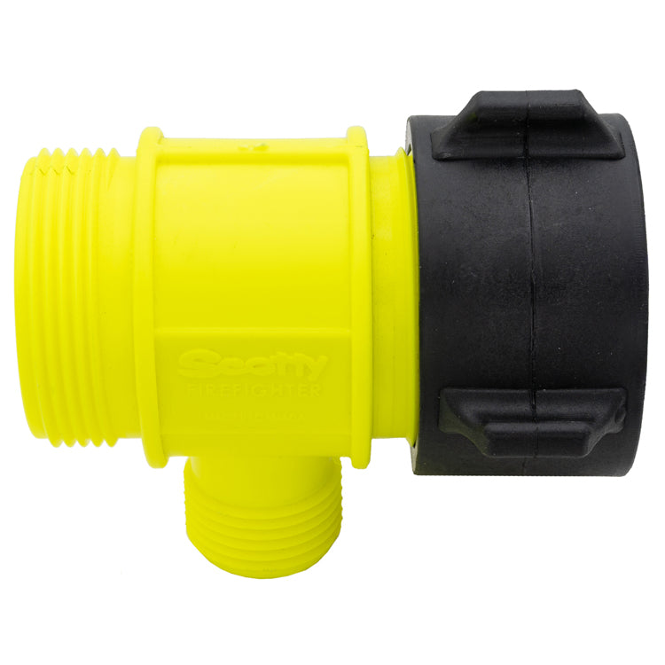 1-1/2" Nylon Water Thief with NPSH & Garden Hose Thread Connections