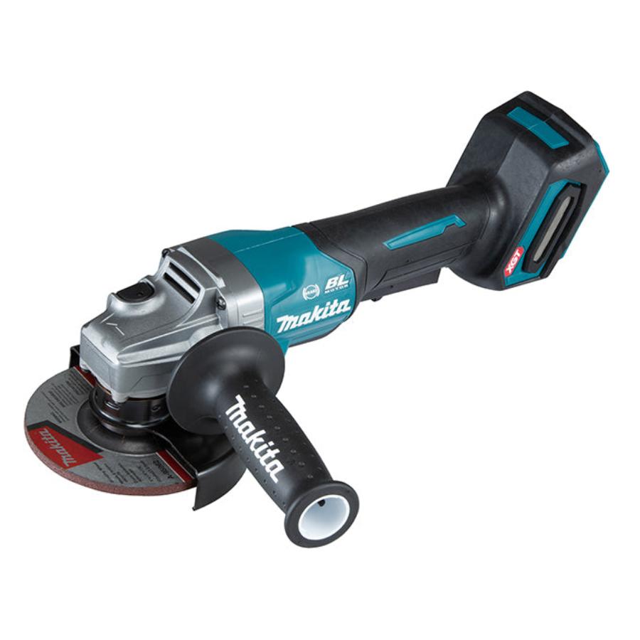 Makita DK0139G203 40Vmax XGT Brushless 2 Tool Combo Kit – 3/4” Impact Wrench, 5” Angle Grinder, 2x 4.0Ah Batteries, Rapid Charger, Durable Tool Bag