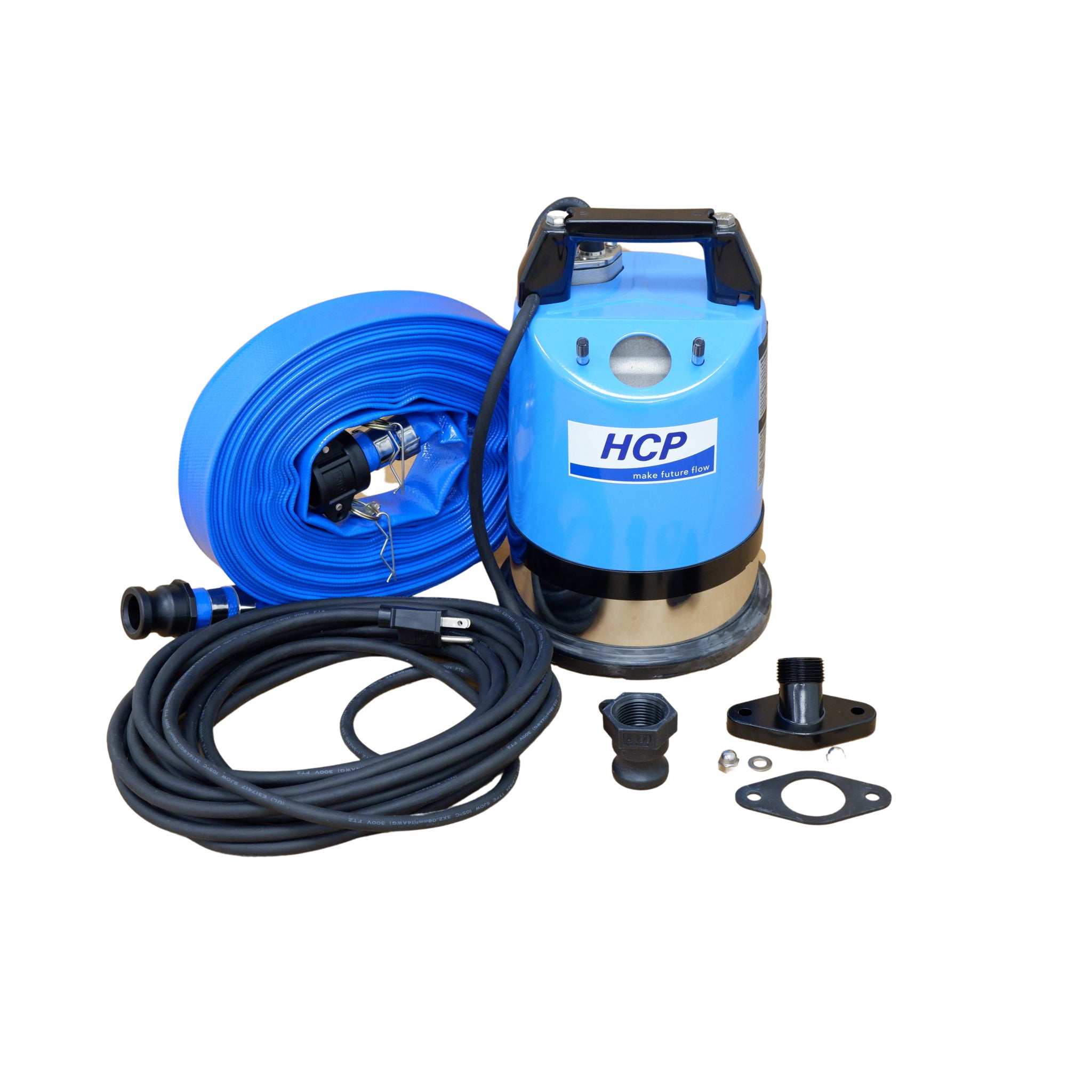 compact submersible puddle sucker pump