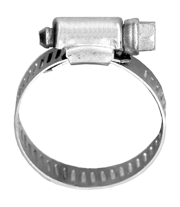 Gear Clamps - Stainless Steel, Pack of 10, Ideal for Heater and Water Hoses, S.A.E. J1508 Compliant, 301 SS Band & Housing, 5/16" Hex Slotted 401 SS Screw