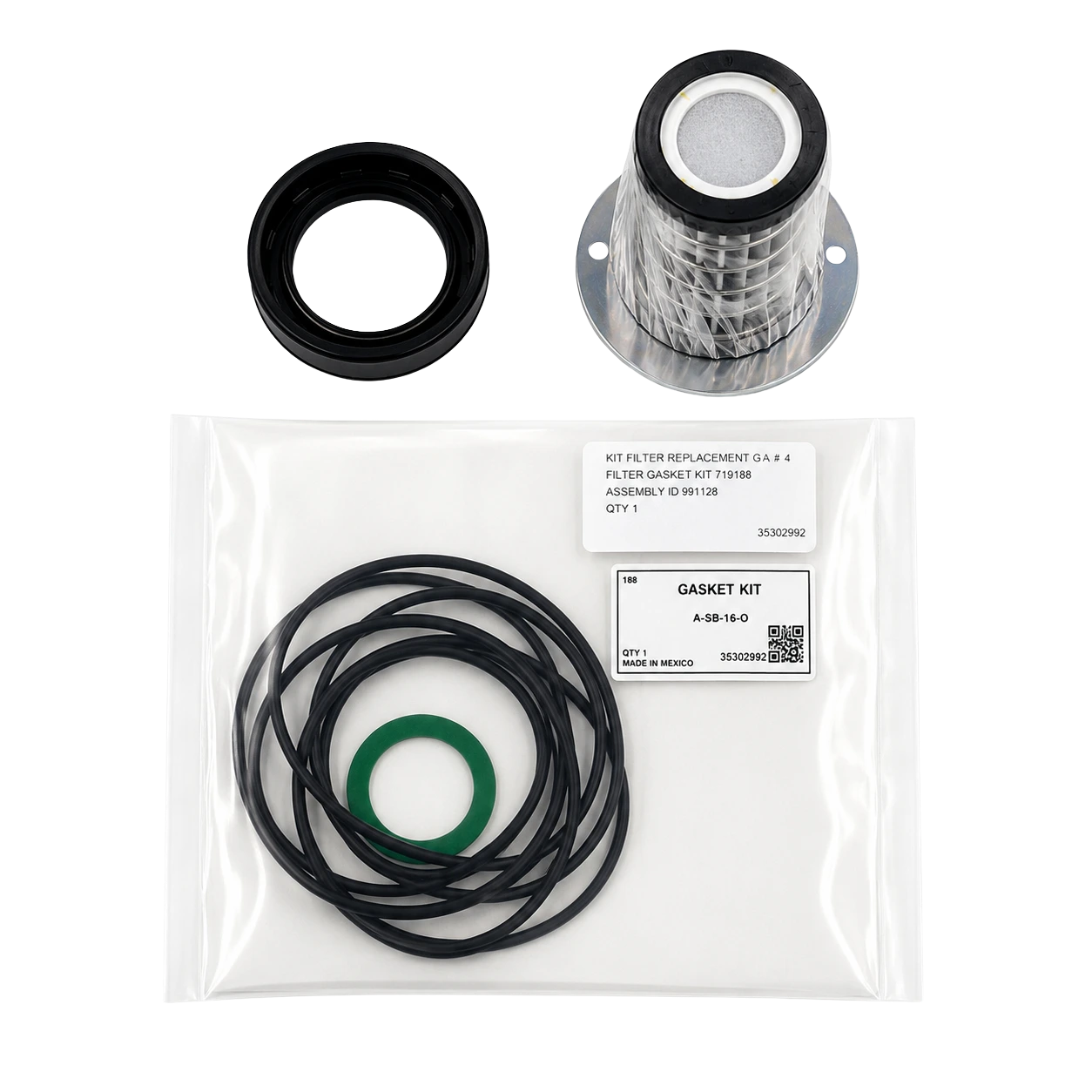 OEM Seal and Gasket Kit for the HCP 80(100)AFE41.5 Enclosed Impeller Sewage Pump