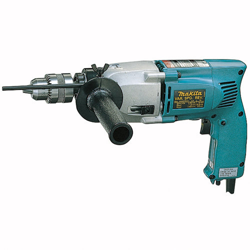 Makita HP2010N 3/4" Hammer Drill w/Keyed Chuck & Case, Dual Mode, 2-Speed, Reversible, Industrial-Grade Durability, 360° Handle, Precision Depth Control