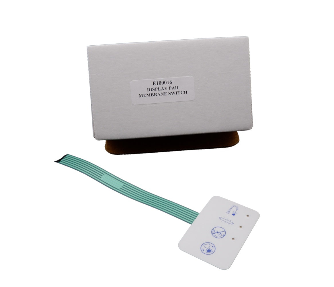 Hallett E100016 | Display Pad / Membrane Switch - Reliable Control Interface for UV Disinfection Systems | High-Quality OEM Replacement Part