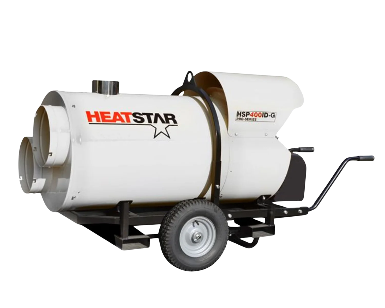 Heatstar HSP400ID-G Pro-Series Propane/Natural Gas Indirect Fired Heater - 400,000 BTU/HR, UL Certified, Dual Fuel, for Industrial & Rental Use