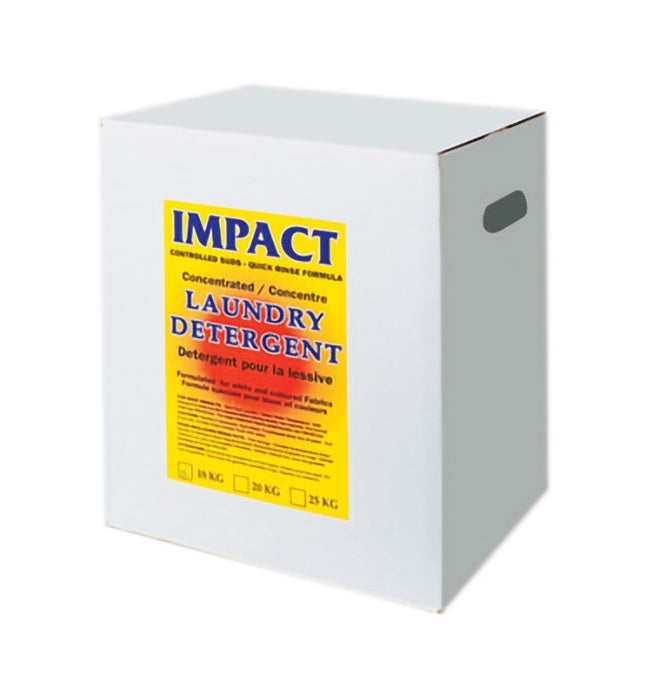 Impact Powdered Laundry Detergent - Concentrated Formula - 15 Kg Box