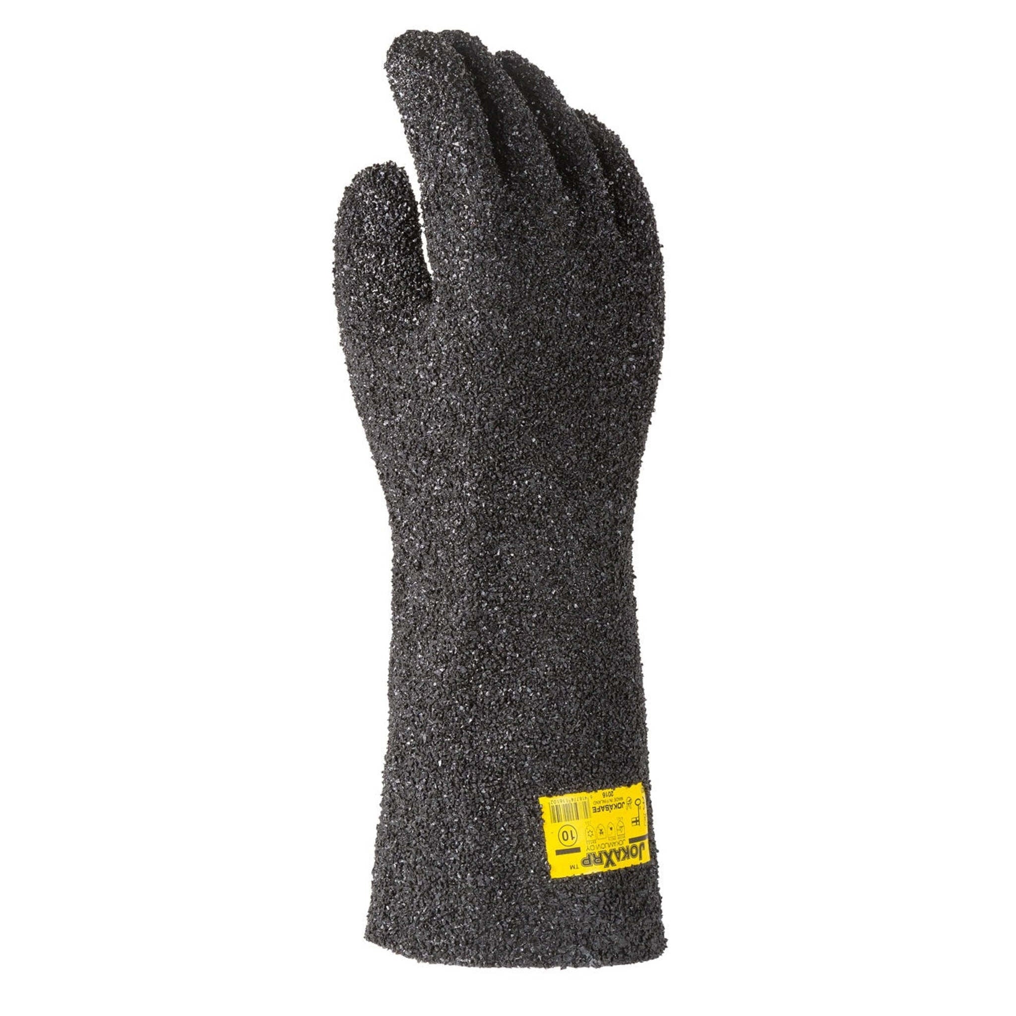 JokaSafe JokaXRP Vinyl Safety Gloves with Extended Cuff and Granular TopGrip PVC Coating
