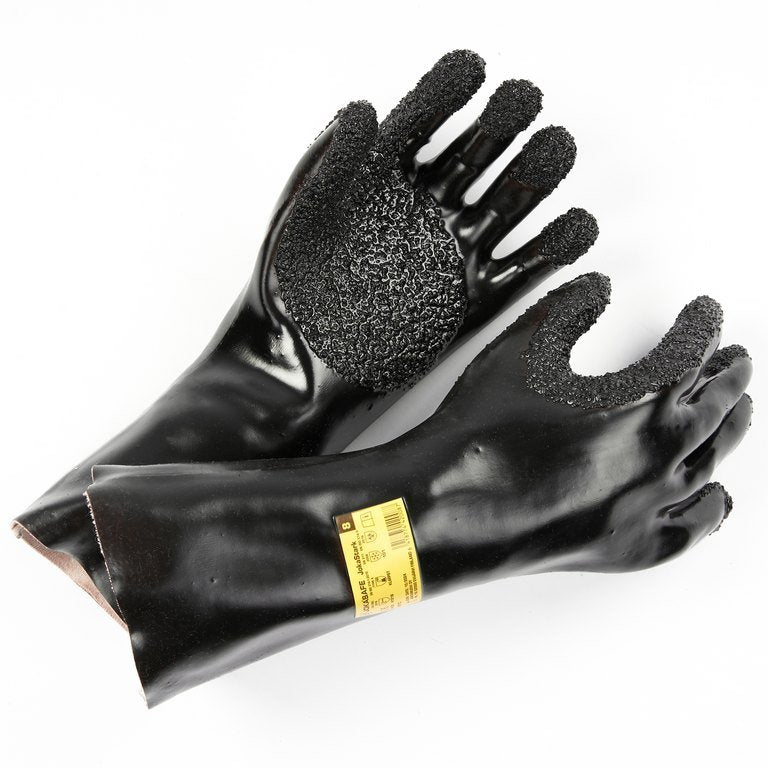 Jokasafe JokaStark Premium Vinyl Safety Glove with Coarse Grip Palm and Fingers