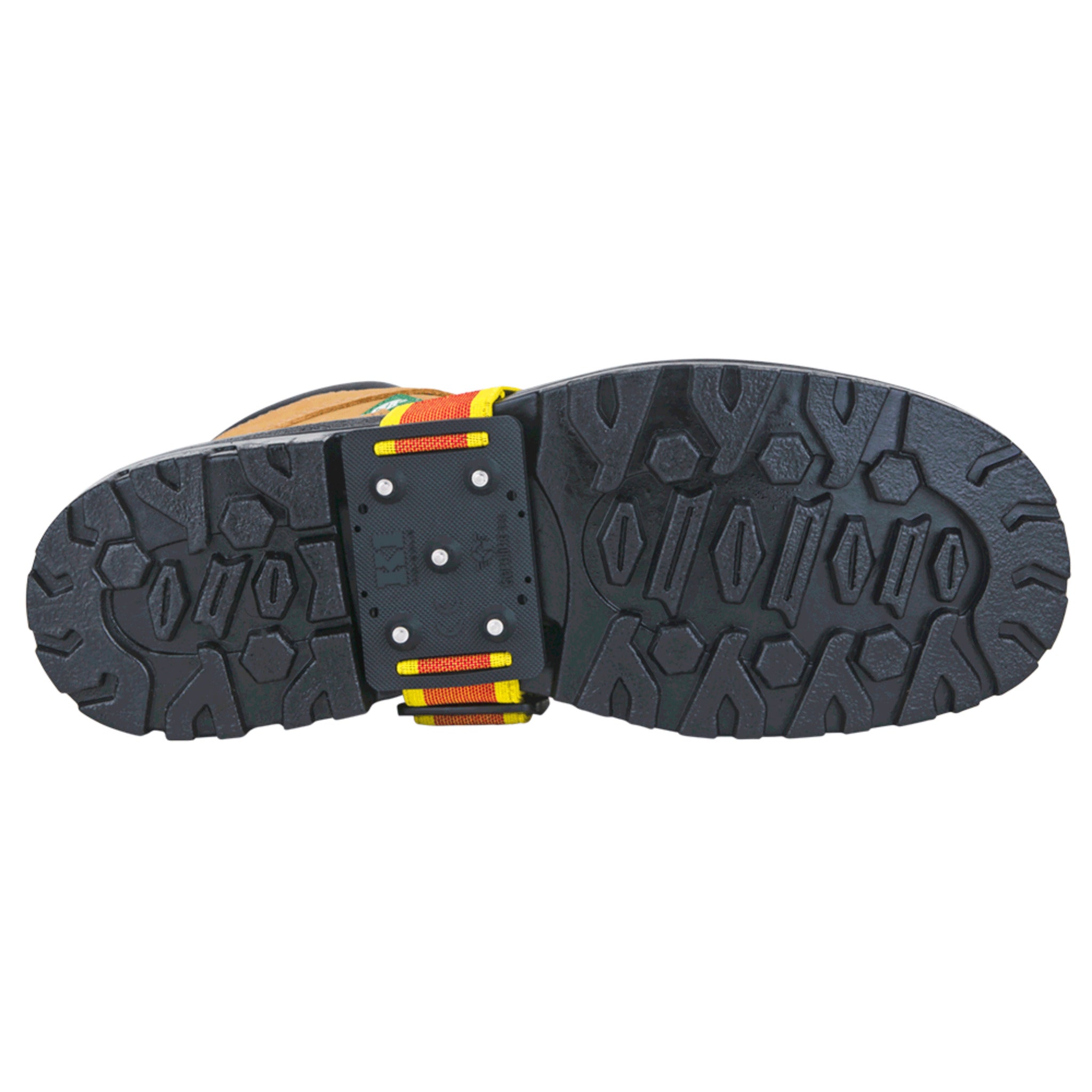 Non-Sparking Intrinsically Safe Ice Cleats for Oil and Gas, Chemical, and Refinery Environments