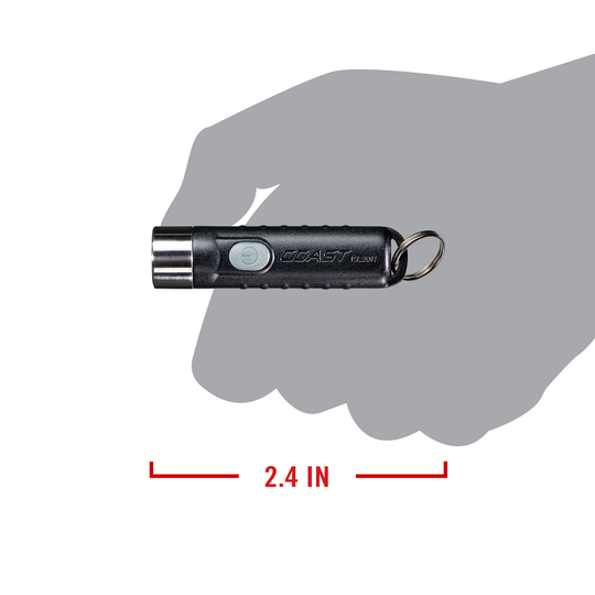 Coast® KL20R Rechargeable Mini Keychain Flashight - 320 Lumens