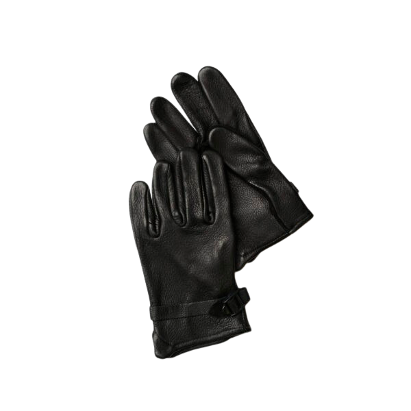 Raber Klincher Men's Deerskin Gloves: Unlined, Adjustable, Perfect for Riders & Drivers – Available in Black or Cream