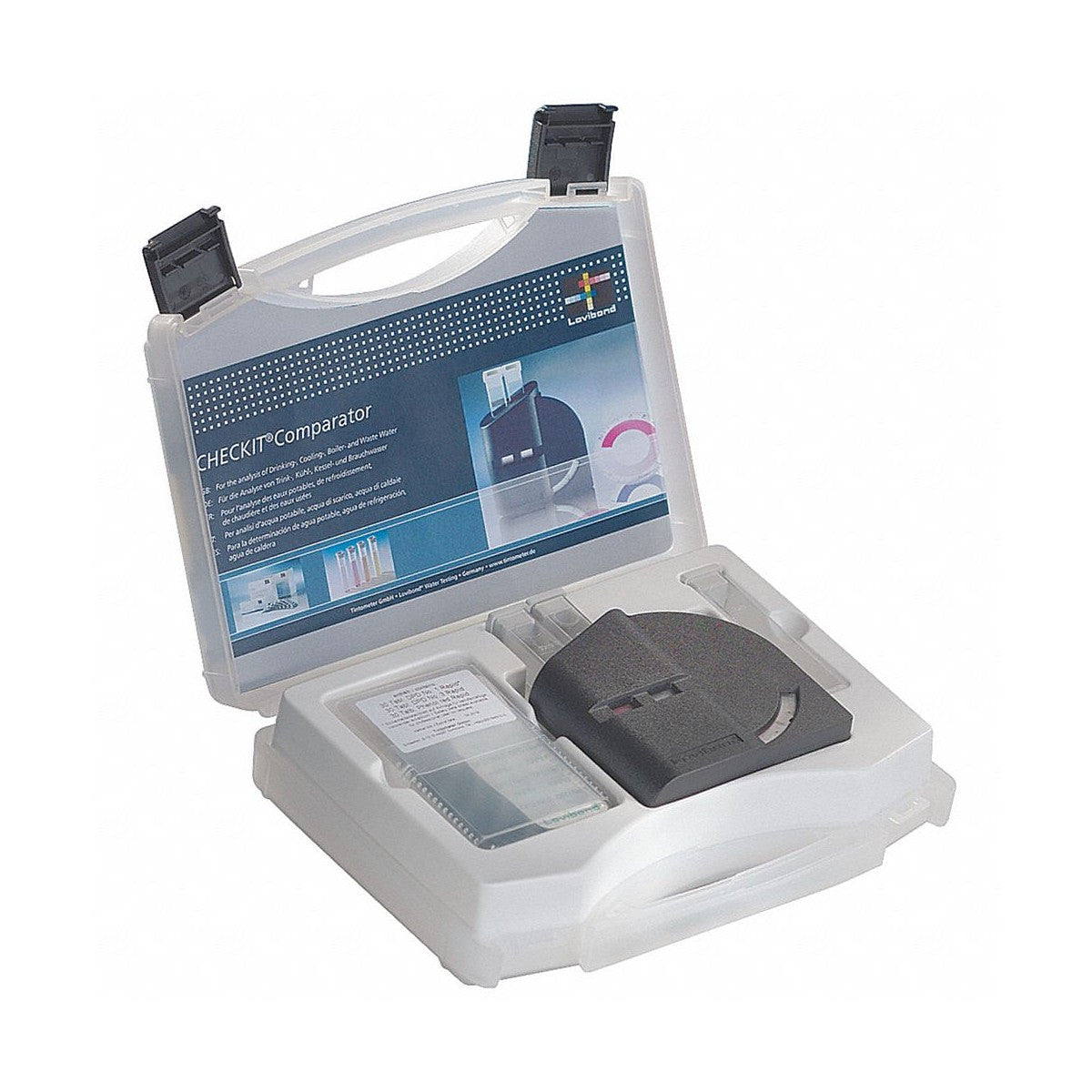 Lovibond High Range Total Chlorine DPD Test Kit - Accurate Disinfection Control for Waterline Sanitizing Applications Cleanflow