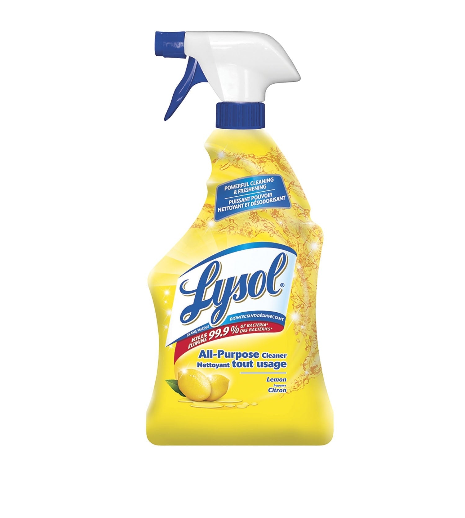 Lysol All Purpose Lemon Cleaner - 650ml - Case of 12
