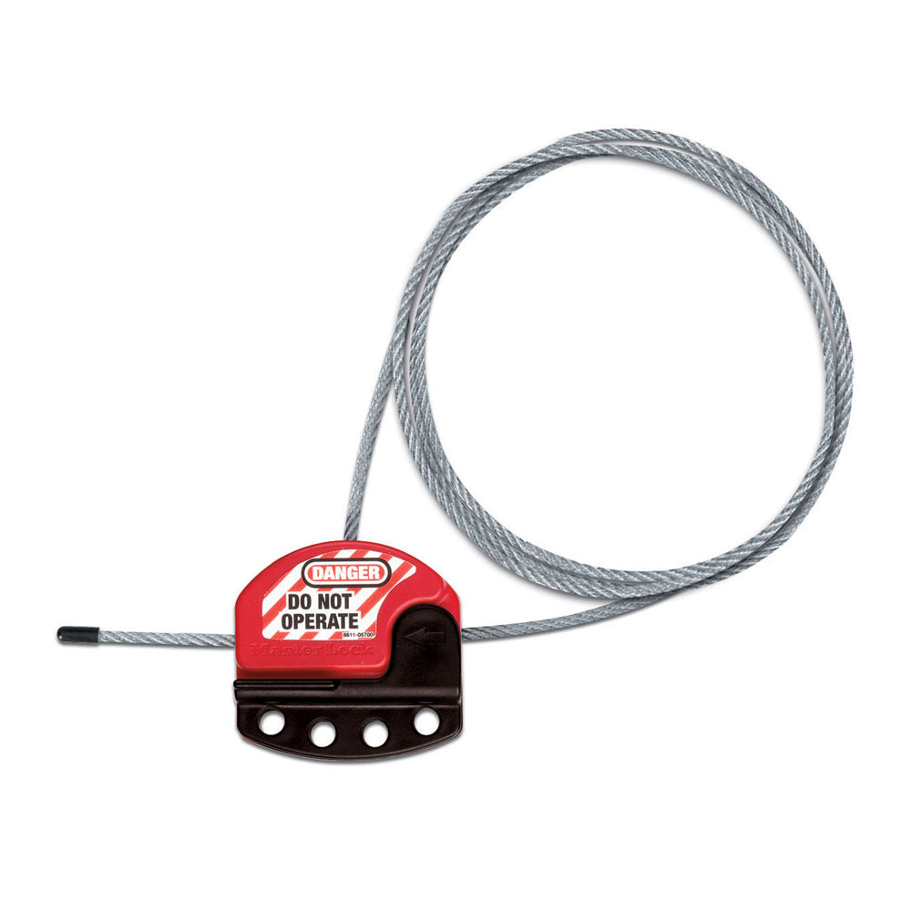 Master Lock Model S806 Adjustable Cable Lockout