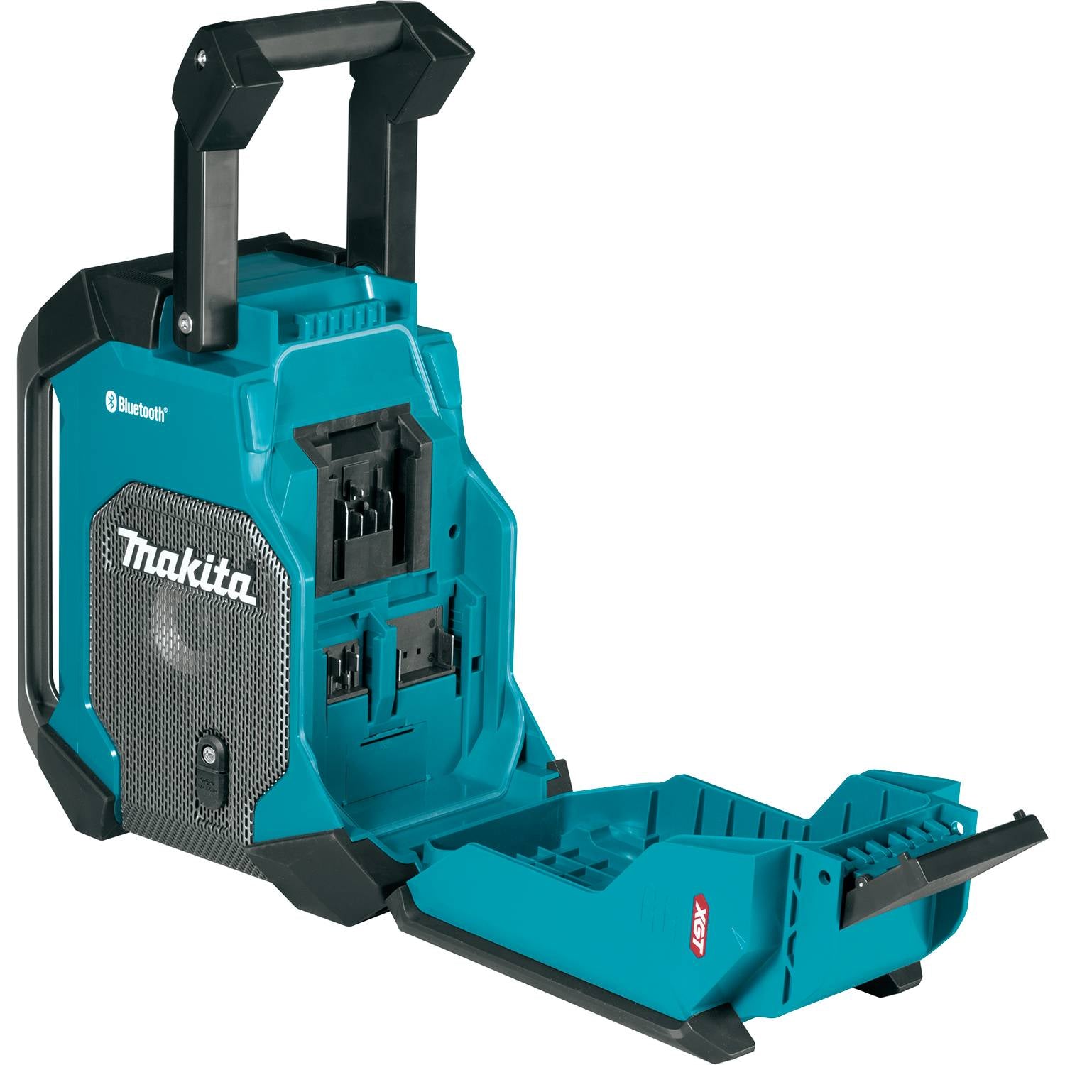 Makita Jobsite Stereo w/ Bluetooth MR006G - IP65 Rated, 2-Speaker Sound, Subwoofer, 7 EQ Modes, USB Charging, AM/FM Tuner, Multi-Battery Compatible