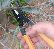 MCC All Purpose Snips 8" | Compact Adjustable Blade Snips for One-Hand Cutting | Durable, Sharp Blades with Anti-Slip Vinyl Grip for Utility Tasks