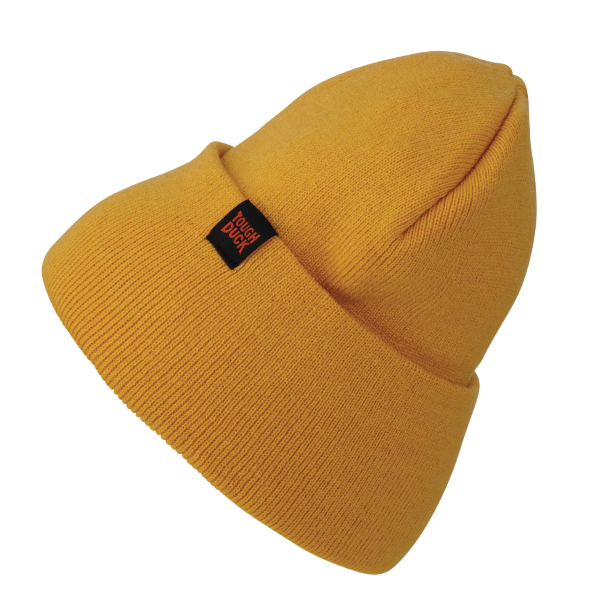 Mustard Classic Cuff Work Beanie for Outdoor Trades and Crew Outfitting

