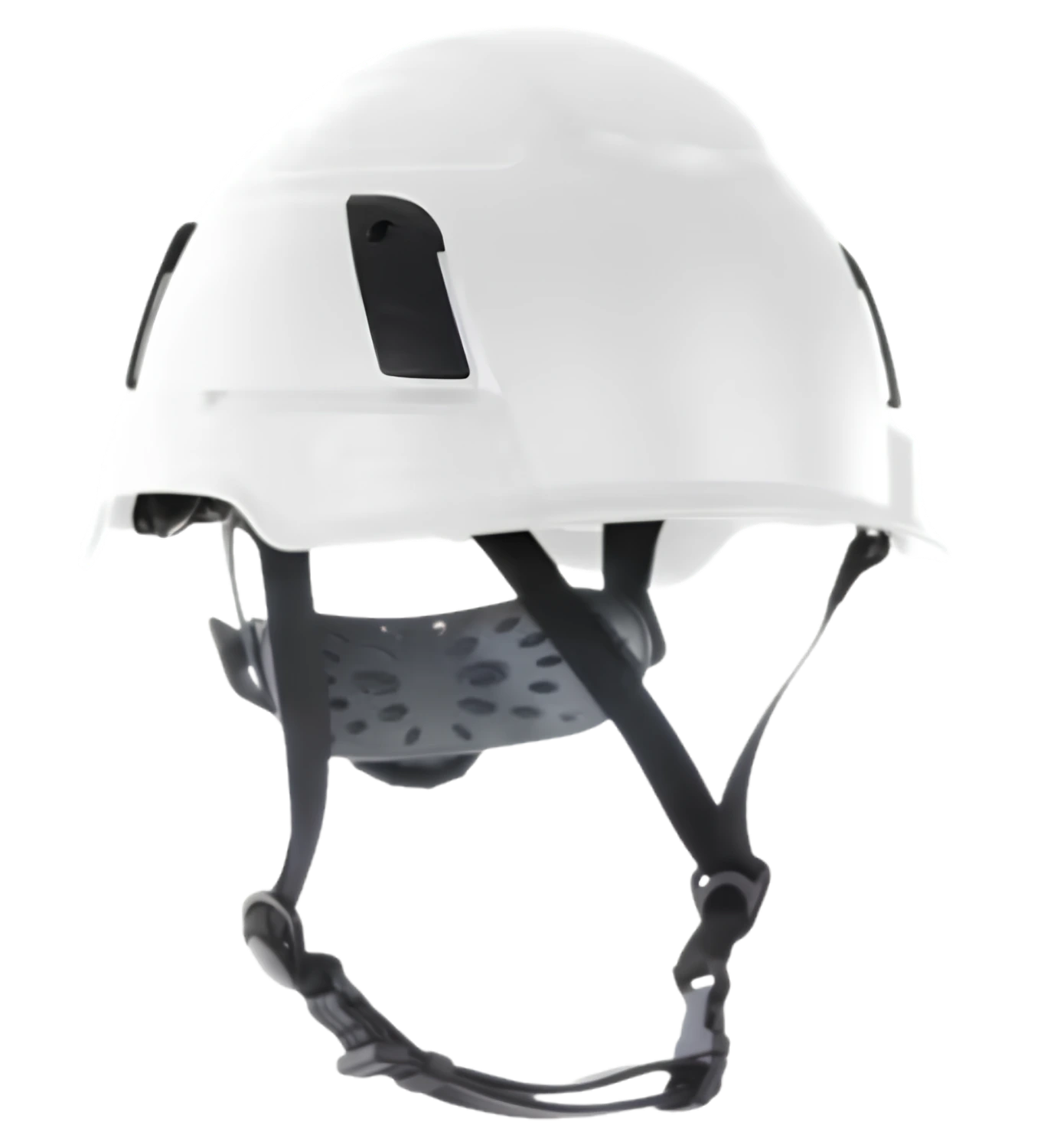Dielectric Class E Shell With Headlamp Clips and a Micro-Brim That Clears a Hatch | Jackson Safety