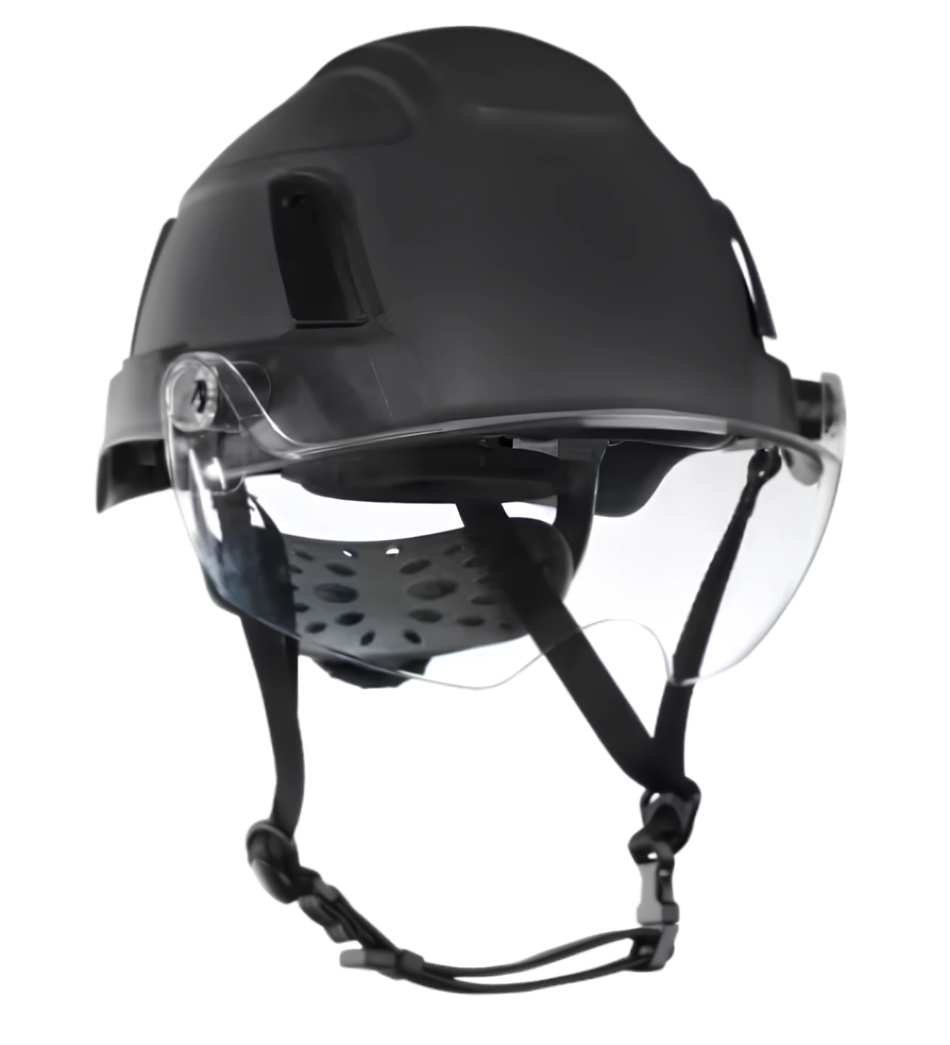 Class E Dielectric Shell and an ANSI Z87.1+ Flip-Up Visor on One Helmet | Jackson Safety