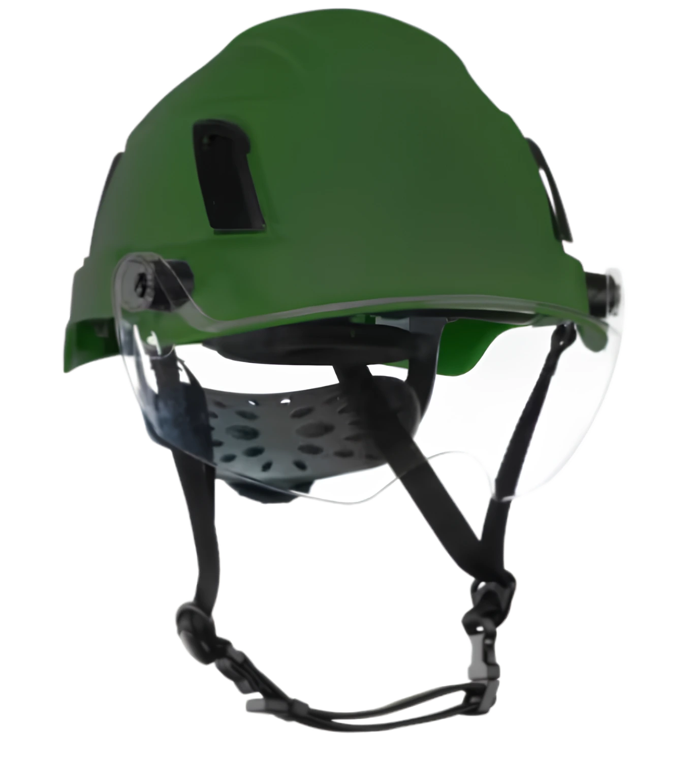 Class E Dielectric Shell and an ANSI Z87.1+ Flip-Up Visor on One Helmet | Jackson Safety