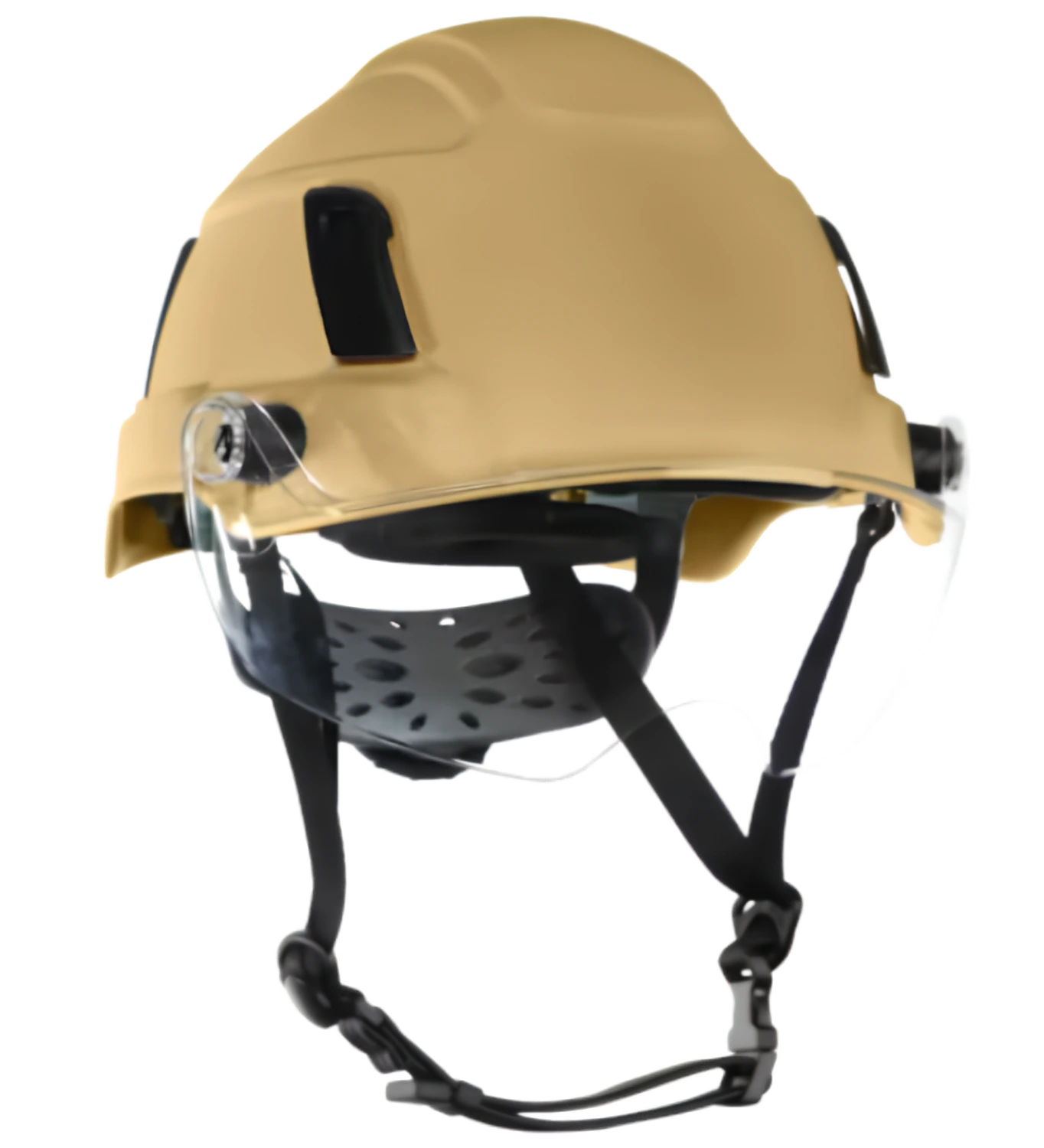Class E Dielectric Shell and an ANSI Z87.1+ Flip-Up Visor on One Helmet | Jackson Safety