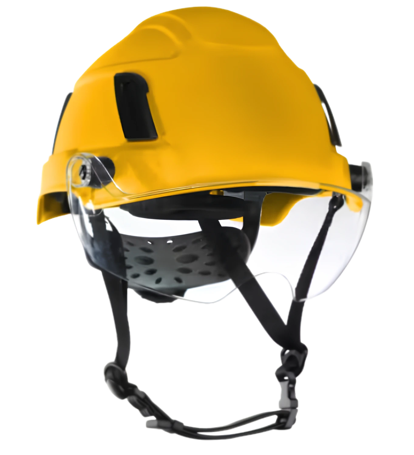 Class E Dielectric Shell and an ANSI Z87.1+ Flip-Up Visor on One Helmet | Jackson Safety