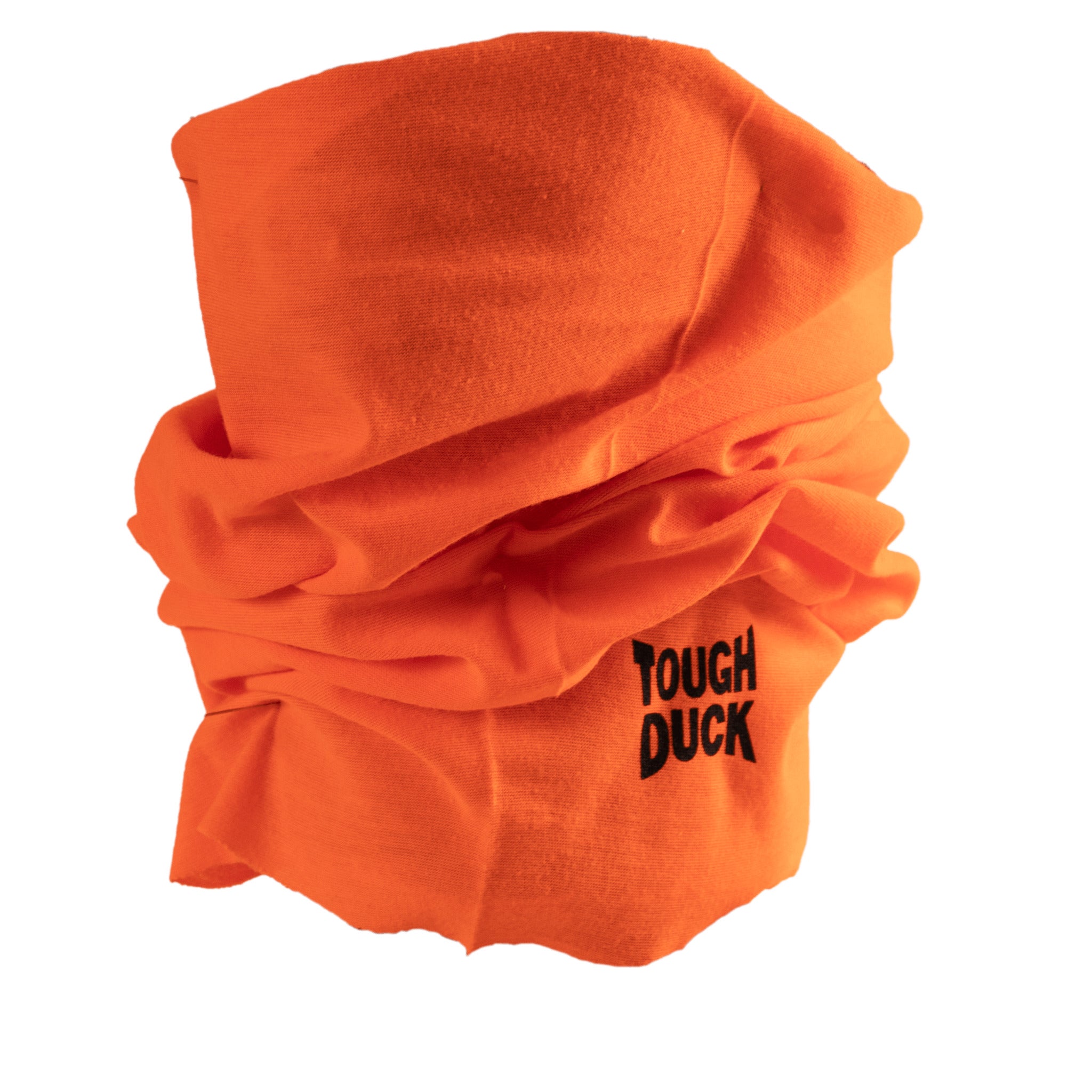 Orange Fluorescent Polyester, Tubular Multifunction, One Size
