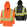 Pioneer Hi-Vis Rain Jacket + Fleece Hoodie 3-in-1 Workwear Combo – ANSI/CSA Compliant All-Weather Safety Kit for Harsh Job Sites | Sizes S-4XL