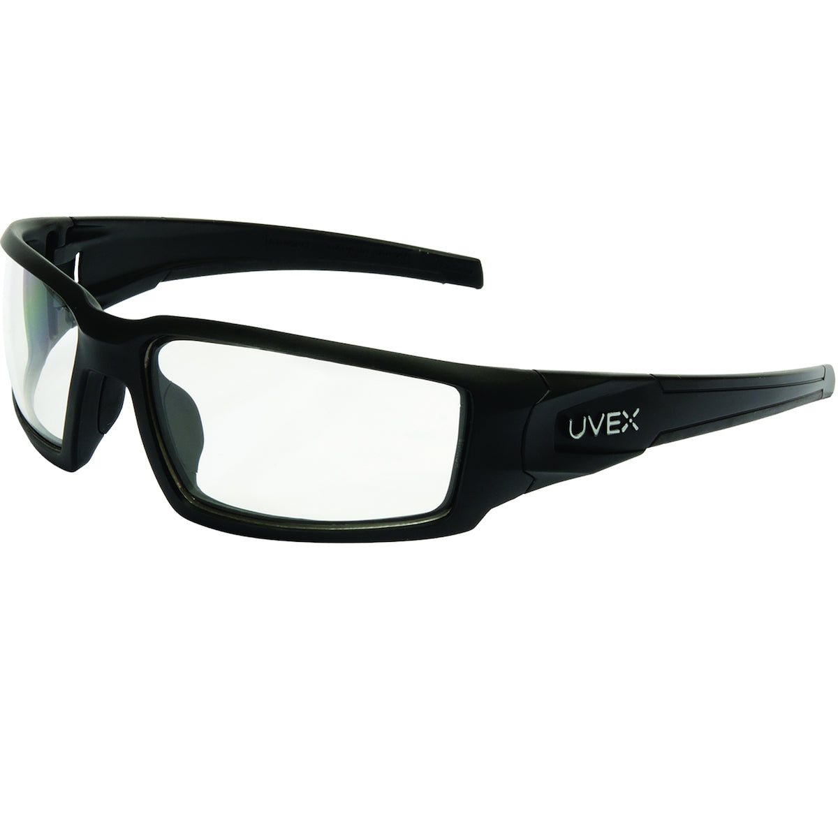 UVEX® Hypershock® Safety Glasses - Matte Black Frame with HydroShield®