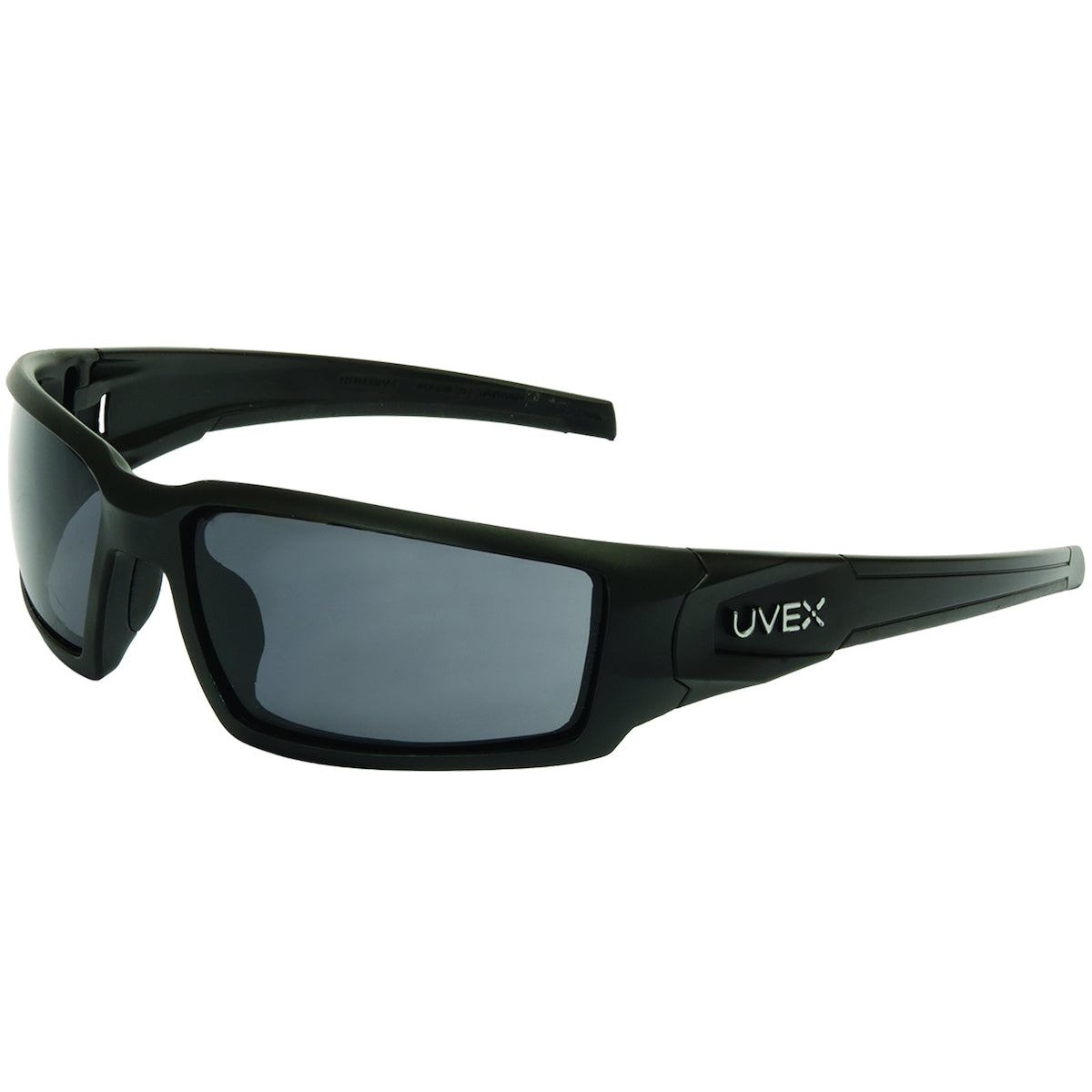 UVEX® Hypershock® Safety Glasses - Matte Black Frame with HydroShield®