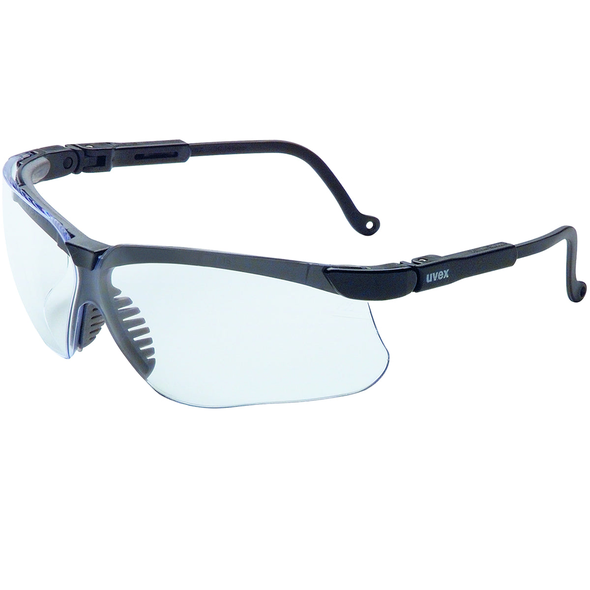 UVEX® Genesis® Safety Glasses - Black Frame with HydroShield® Anti-Fog