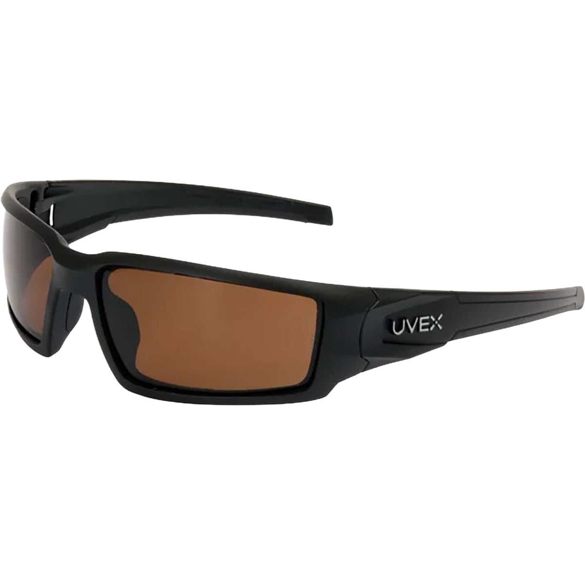 UVEX® Hypershock® Polarized Safety Glasses - Espresso Lens, Full Frame