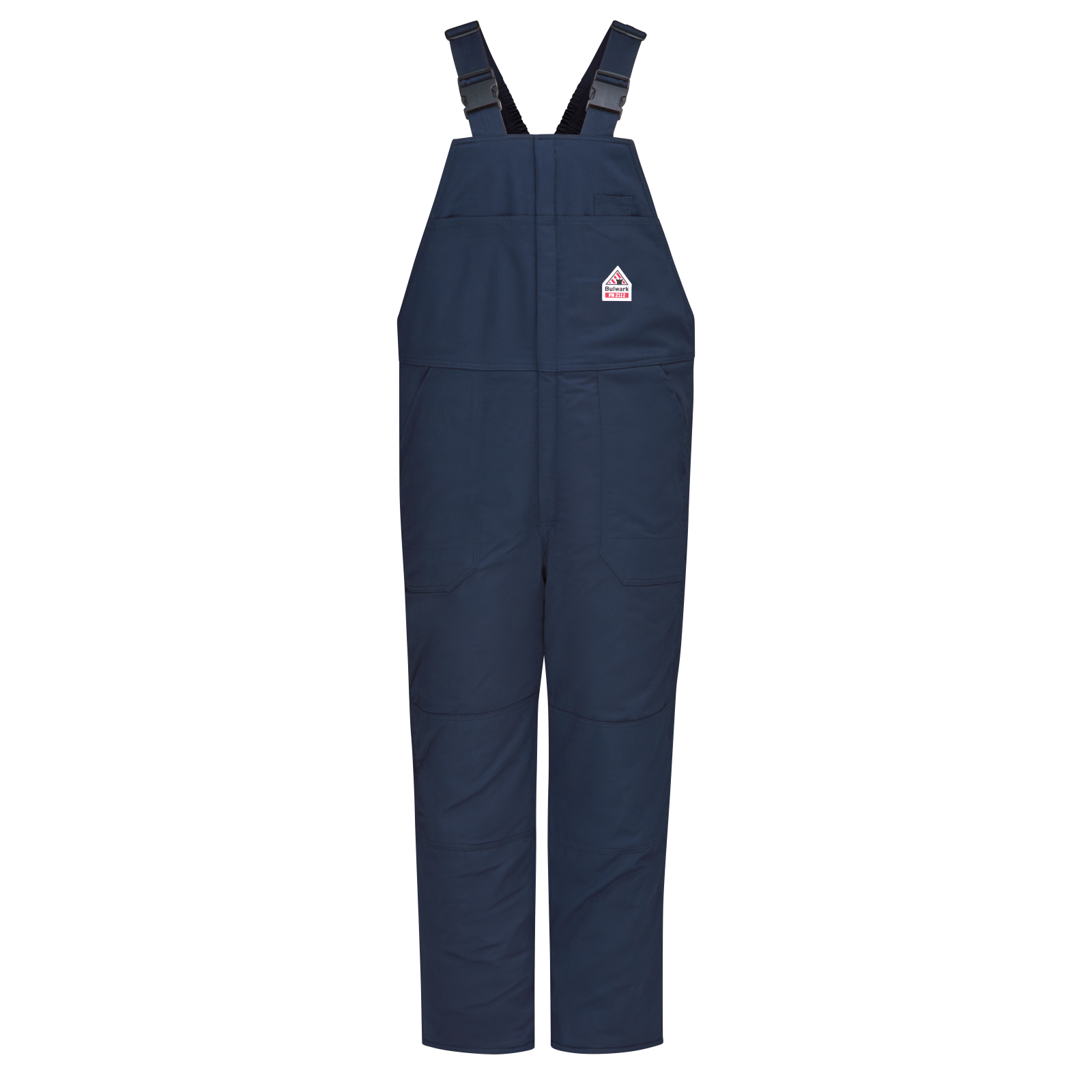 Bulwark FR Men's BLC8 Midweight ComforTouch Insulated Bib Overall - HRC/CAT 3, AR/FR Protection, Reinforced Knee, Flame Resistant | Sizes: S-3XL